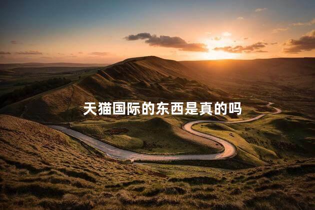 天猫国际的东西是真的吗