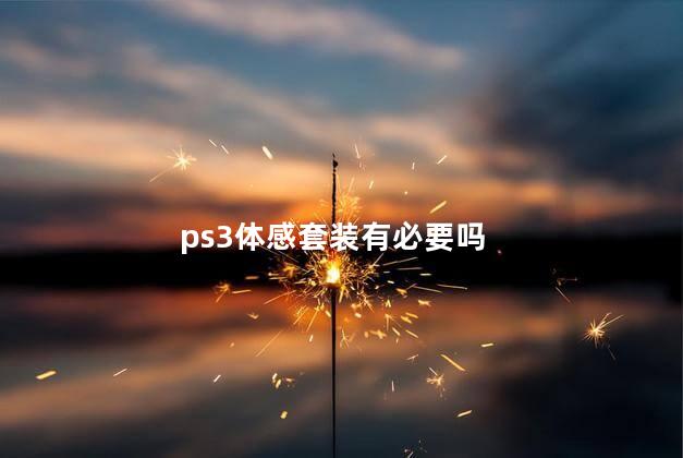 ps3体感套装有必要吗