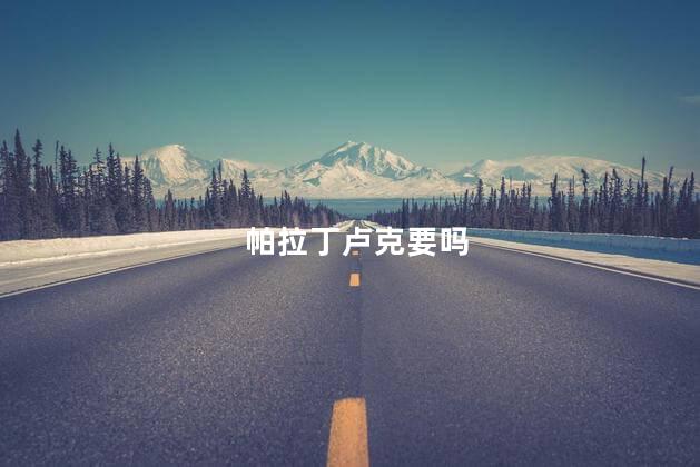 帕拉丁卢克要吗