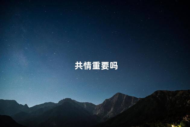 共情重要吗