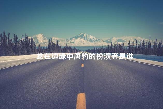 龙在边缘中唐豹的扮演者是谁