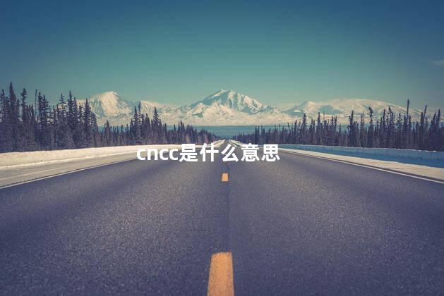 cncc是什么意思
