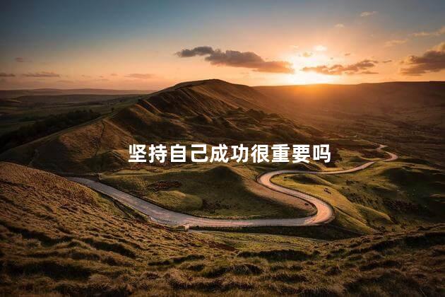 坚持自己成功很重要吗