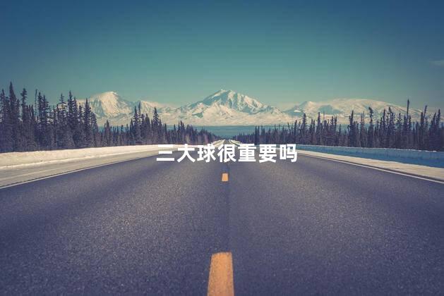 三大球很重要吗