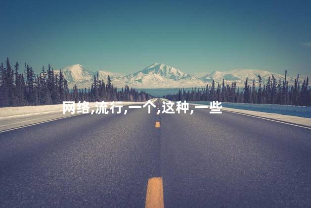 网络,流行,一个,这种,一些