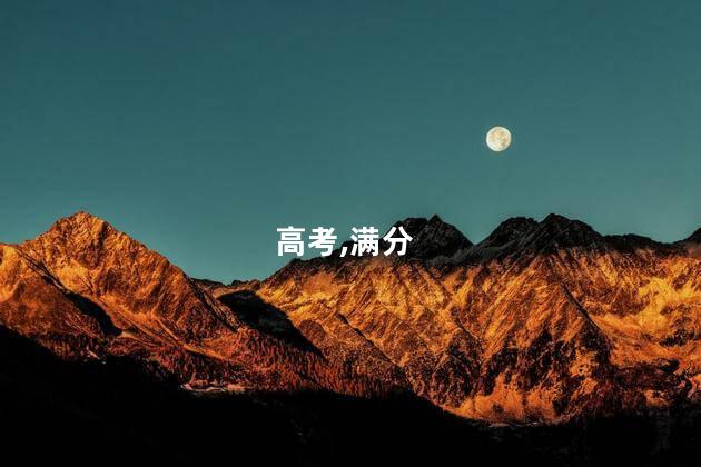 高考,满分